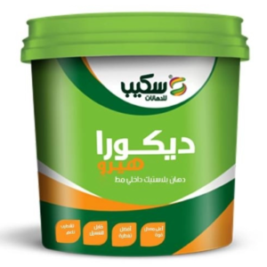 ديكورا هيرو كريستال ابيض عبوة 1 كيلو